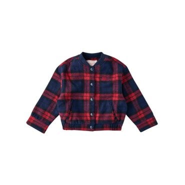 루즈페 RF-체크블루종점퍼75A19-110-01