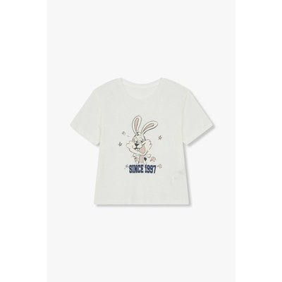 VOV 린넨 블렌드 래빗 티셔츠 7124240500101