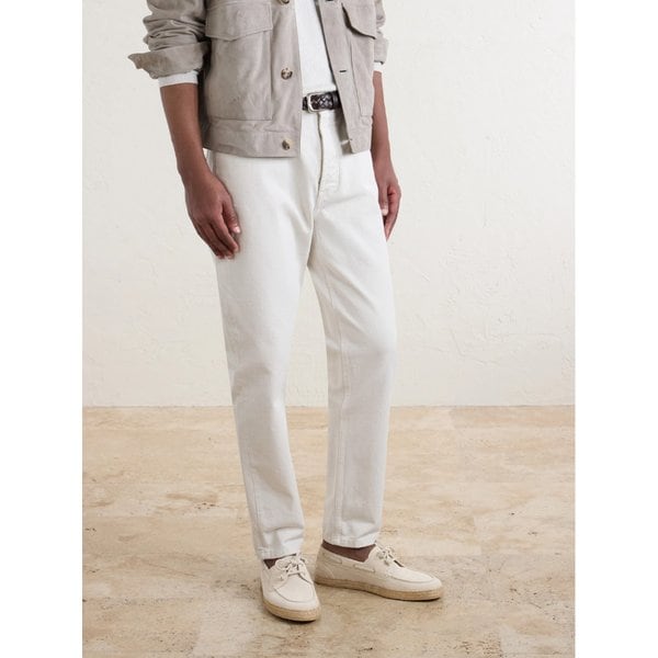 브루넬로쿠치넬리 스웨이드 보트 슈즈 46376663163130194