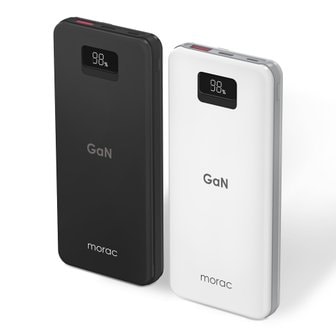 morac 더블라인 디스플레이 10000mAh 멀티 고속충전 보조배터리