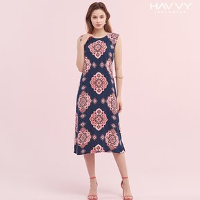 [하비] 2세트 롱원피스 홈웨어 색상랜덤(90~110)