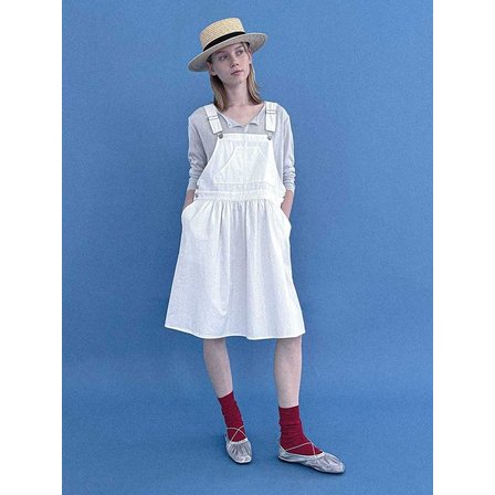 스튜디오 솔트 [25 SUMMER][SALT Label] SAGE DRESS OVERALL_IVORY