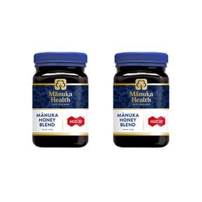 [해외직구] 마누카헬스 Mgo30+ 허니 꿀 (마누카 블렌드 허니 꿀) 500g 2팩 Manuka Health Mgo30+ Honey (Manuka Blend Honey)