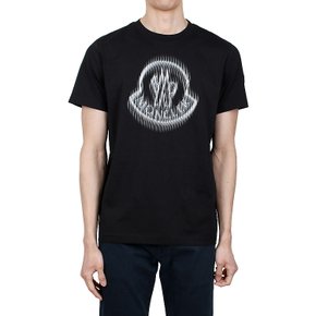 25SS 블러 로고 코튼 반팔티 (8C00004 89A17 999)
