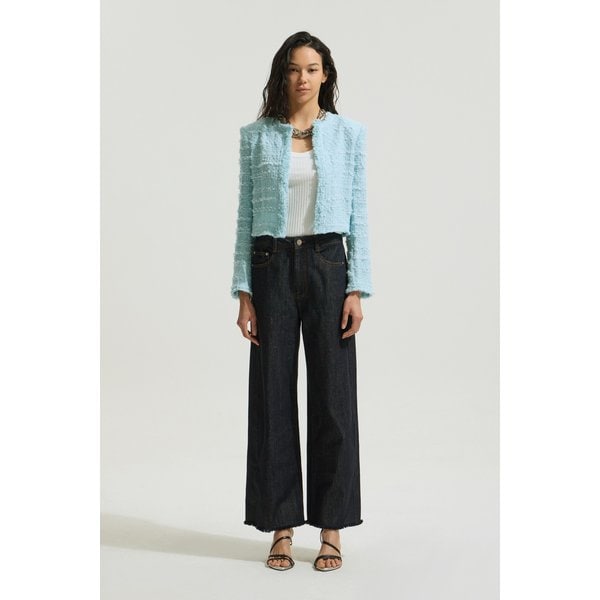 [여주점] [이로] 여성 MOANA 트위드 자켓 IOJAS25105BUL