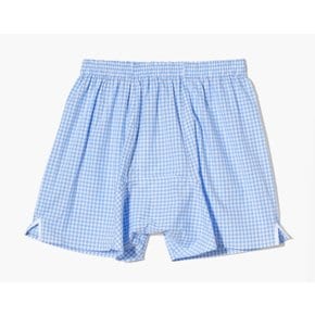 [TBRM]TBRM  박스팬츠/LEUCA BOXER(CHECK) BLUE/TBD2M80000A78