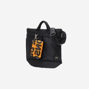 x 꼼데가르송 탱커 헬멧백 S 블랙 Porter x Comme des Garcons Tanker Helmet Bag S Black