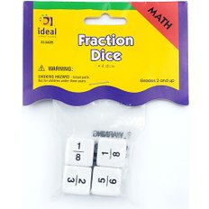 스마트미 17mm 분수 주사위4개SET Fraction Dice A8-2