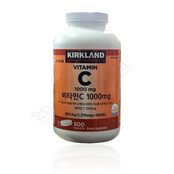 커클랜드 비타민C 1315mg x 500정 비타민 영 양제 대용량 코 스트코(SH) (S46128586)