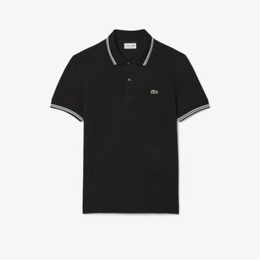 라코스테 (남성)팁핑 포인트 반팔 폴로 티셔츠(PH2743-55G 031)블랙