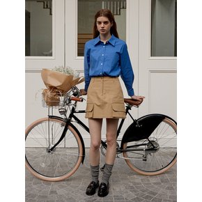 Rohan cargo mini skirt_Beige