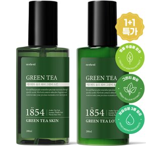 옴므 워터 그린티 스킨 + 로션 200ml 세트 남자 남성 기초 화장품 수분