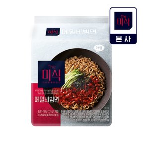 메밀비빔면 121g 4봉 + 푸디버디 간장비빔면 4봉