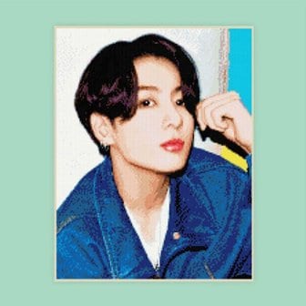 하비스 DIY 보석십자수 BTS 방탄소년단 다이너마이트 v4 정국 40x50