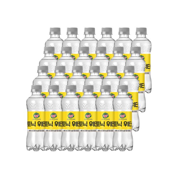 [코카콜라직영] 캐나다 드라이 토닉워터 300PET 4X6 (24입)