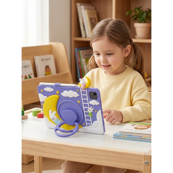 달토끼 실리콘 키즈 케이스