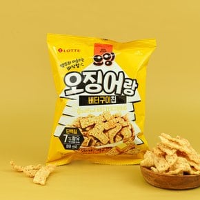 롯데웰푸드 오잉 오징어랑 버터구이칩 55g