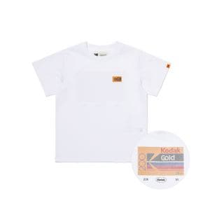 [공식]플래시 필름 반팔 티셔츠 키즈 WHITE