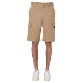 SS20 MSGM Short Pants CARGO BERMUDA BEIGE 2840MB03_20700423