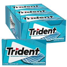 트라이던트 Trident 무설탕 자일리톨 껌 168개입 12pack x 14