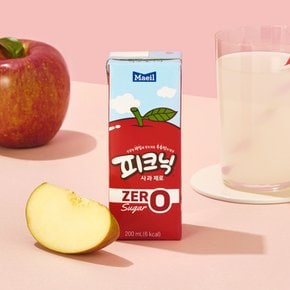 피크닉 제로 사과 200ml 24팩