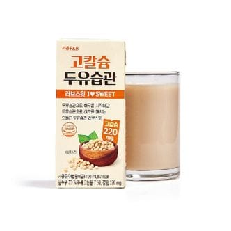 NS홈쇼핑 [서울F&B] 고칼슘 두유습관 러브스윗 저당두유 190ml*48팩[34487337]