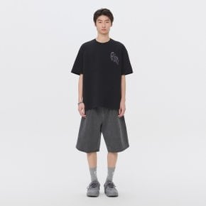 [Vincent] Grey Graphic Socks CALAX26481GYX