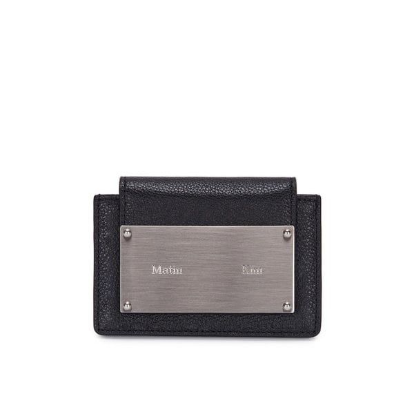 ACCORDION WALLET IN BLACK