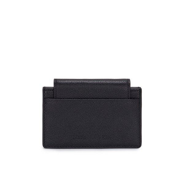 ACCORDION WALLET IN BLACK