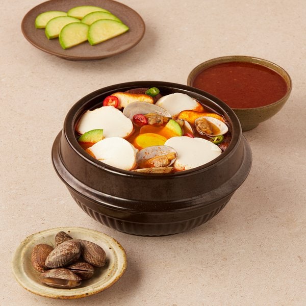 반듯한식 바지락순두부찌개양념 140g