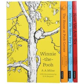 Winnie-the-Pooh Classic Collection 곰돌이 푸 클래식 4종 세트 (올컬러)