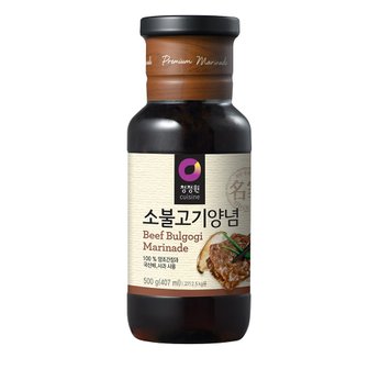 청정원 소불고기 양념 500g x 6개