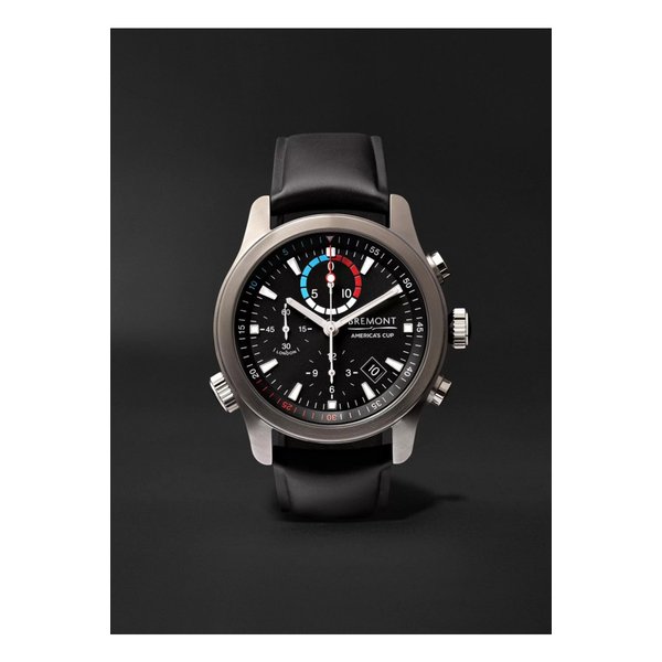 AC-R-II Americas Cup Automatic Regatta Chronograph 43mm Stainless Steel and Rubber Watch