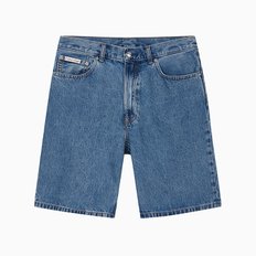 남성 스트레이트핏 90s 미드블루 데님 쇼츠(4RB931G)