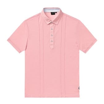 슈페리어 남성 RCP 원단 카라 반팔 티셔츠 라이트 핑크 (SSW120571)