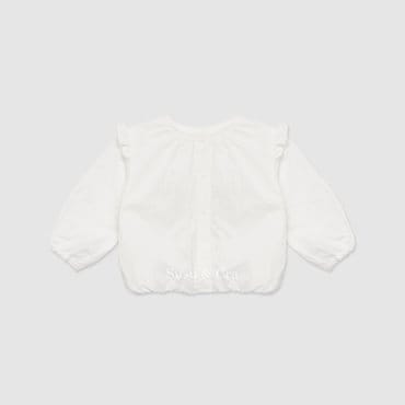슈슈앤크라 mini 네일로아 바람막이 점퍼 ㅡ 바닐라화이트