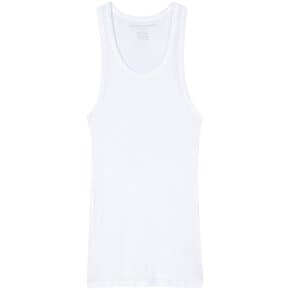 Sleeveless T-Shirt M043FDE123COLROND001 White