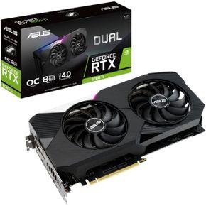 일본 아수스 그래픽카드 ASUS DUAL NVIDIA GeForce RTX™ 3060 TI Powered Video Card OC editio