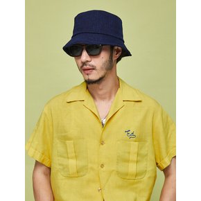 (BLUE BLUE) COTTON 3PACK- CLASSIC Bucket Hat