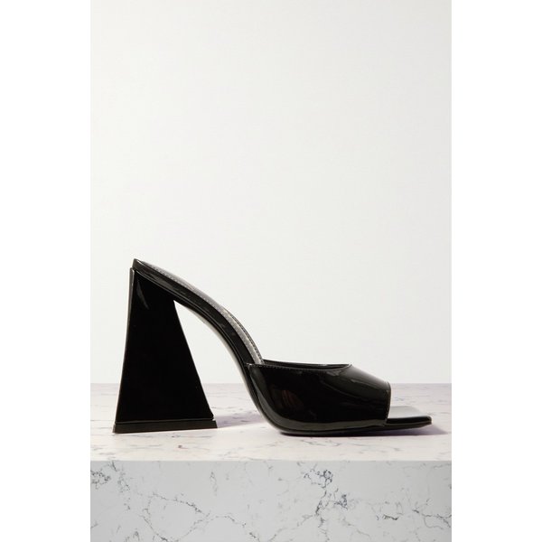 Devon Satin Mules 블랙 38063312420879957
