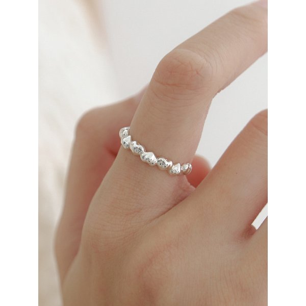 Seed heart ring