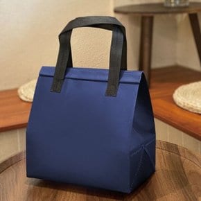 1개 곤색 24x24 부직포 보냉가방 보온백 일회용 보냉