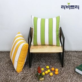 쿠션솜 40×40 겉커버 세트(솜포함)