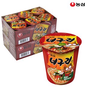 너구리컵 62g x 12개