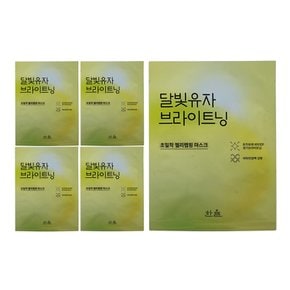 달빛유자 브라이트닝 마스크 5개