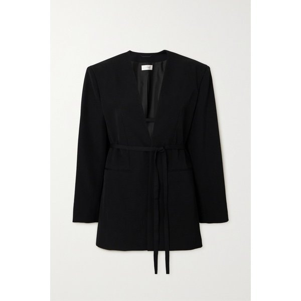 클리오 벨트 울 블레이저 블랙 1647597317180987