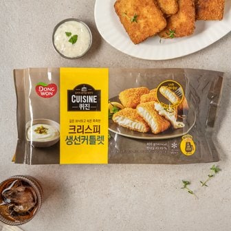 동원 [퀴진] 크리스피 생선커틀렛 400g