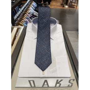 24년 S/S DAKS 신상품 실크혼방 자가드 체크 넥타이 DKG1ACF1240G1 (구매시사은품증정)