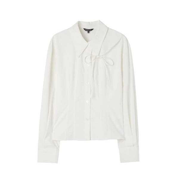 [시흥점] 슬림핏 끈 블라우스 AQ4WBA60