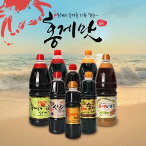 홍게맛장 900ml 6종 모음전 레드/골드/액젓/송이/만능진국/사과